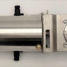 Vanne papillon à commande pneumatique, filetée / soudée, type G-S | DN40