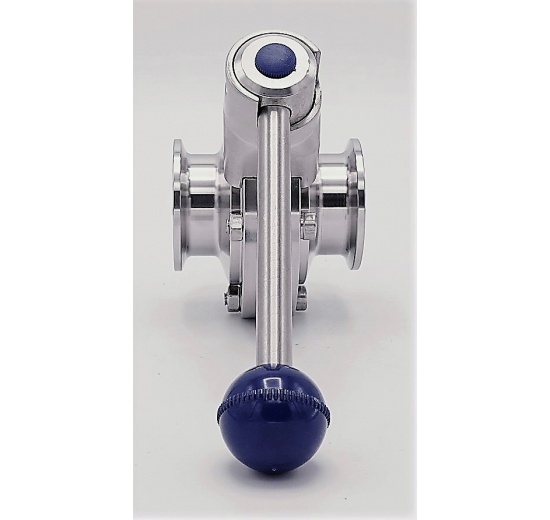 vanne papillon inox CLAMP type C-C