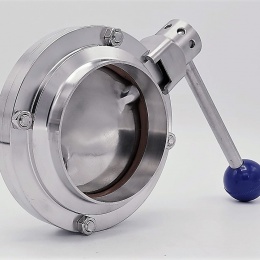 Vanne papillon, soudée type S-S | DN100