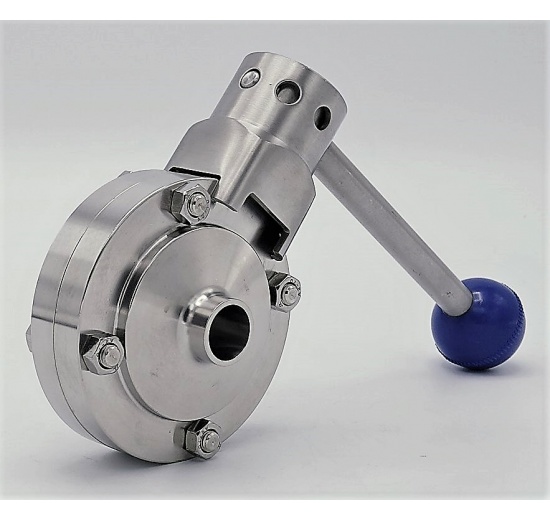 Vanne papillon, soudée type S-S | DN15