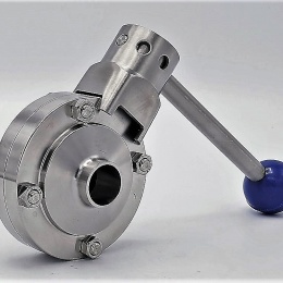 Vanne papillon, soudée type S-S | DN20