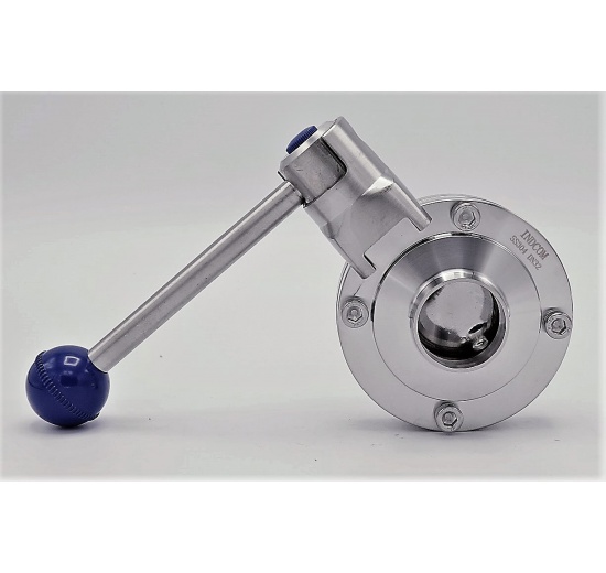 Vanne papillon, soudée type S-S