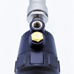 Vanne pneumatique avec le siège incliné-45° 3/4" Joint PPL