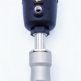 Vanne pneumatique avec le siège incliné-45°| G-filetage 1" Joint PPL