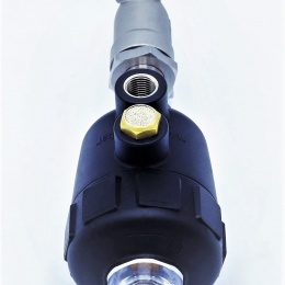 Vanne pneumatique avec le siège incliné-45°