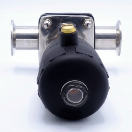 Vanne pneumatique, membrane, Clamp DN32  type C-C