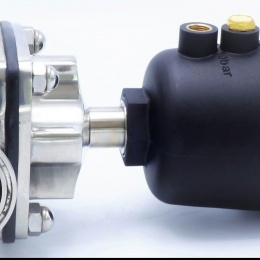 Vanne pneumatique, membrane, Clamp type C-C DN50 (K64)