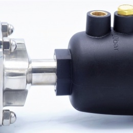 Vanne pneumatique, membrane, Clamp type C-C