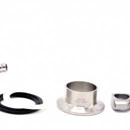 Vanne prise d’échantillon en inox, raccordement clamp