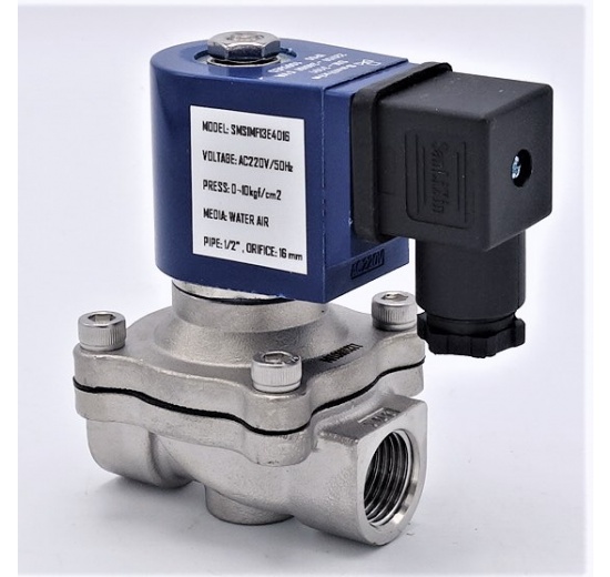 Vannes électromagnétiques 2/2, G 1/2", AC230V| NC (orifice 16 mm)