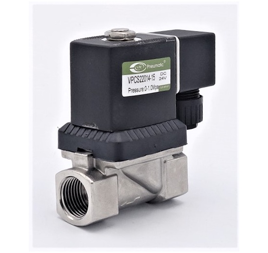 Vannes électromagnétiques 2/2, G 1/2", DC24V, NC