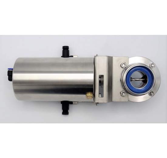 Vannes papillon actionneur pneumatiques, filetage type G-G | DN32