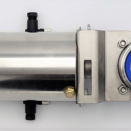 Vannes papillon actionneur pneumatiques, filetage type G-G | DN40