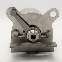 Vannes papillon de soudage (S-S type), actionneur pneumatiques, en inox