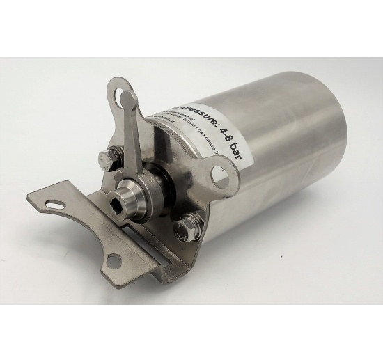 Vannes papillon de soudage (S-S type), actionneur pneumatiques, en inox