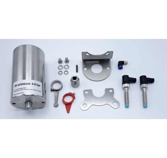 Vannes papillon de soudage (S-S type), actionneur pneumatiques, en inox