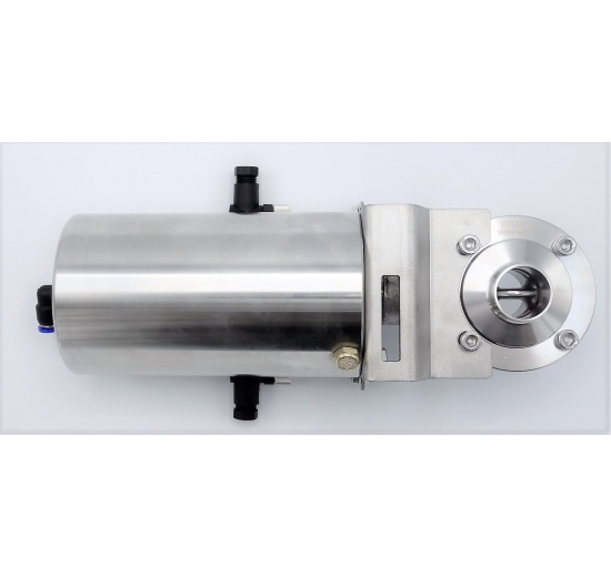 Vannes papillon de soudage type S-S, l´actionneur pneumatiques | DN20