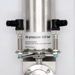 Vannes papillon de soudage type S-S, l´actionneur pneumatiques | DN25