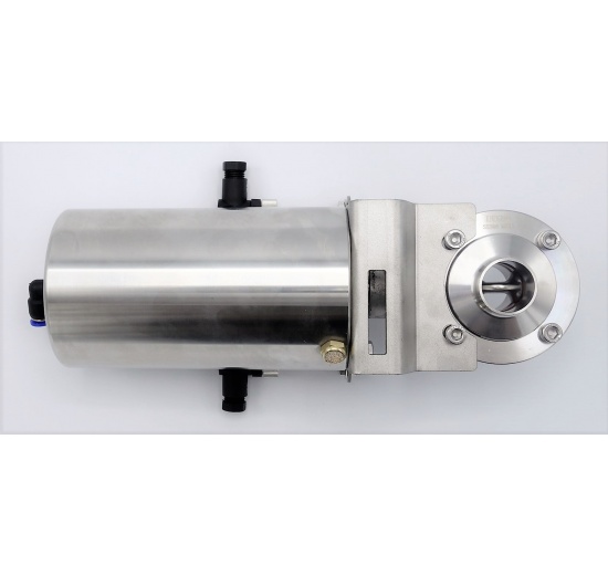 Vannes papillon de soudage type S-S, l´actionneur pneumatiques | DN25