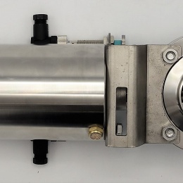 Vannes papillon de soudage type S-S, l´actionneur pneumatiques | DN50