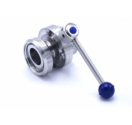 Vannes papillon DIN avec raccord DIN 11851 complet| DN15-DN65