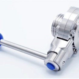 Vannes papillon DIN mâle/soudées (type G-S), en inox | DN20