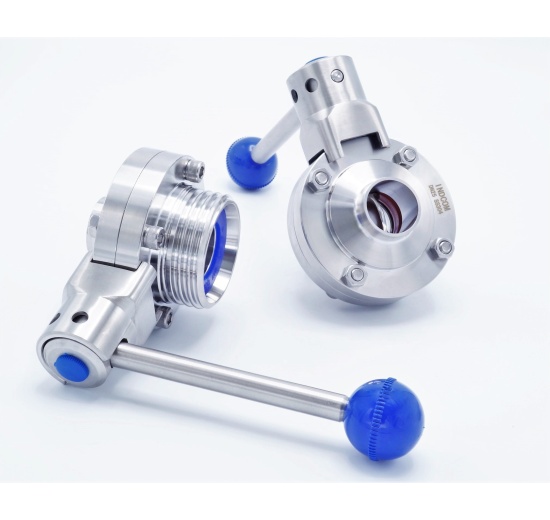 Vannes papillon directes, filetées / à souder type G-S | DN25