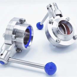 Vannes papillon directes, filetées/ à souder type G-S | DN50