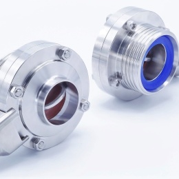 Vannes papillon diretes, filetées/à souder type G-S | DN40