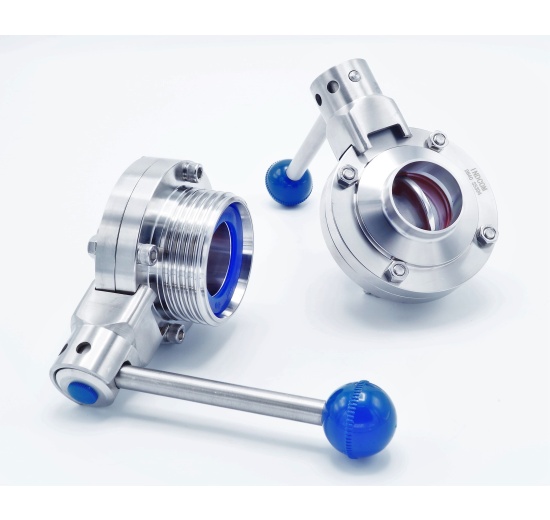 Vannes papillon diretes, filetées/à souder type G-S | DN40