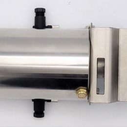 Vannes papillon pneumatiques, en inox, tri CLAMP | DN32