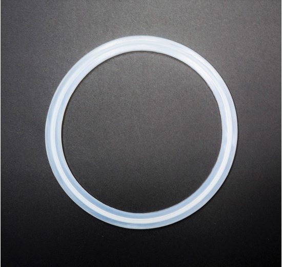 VMQ clamp těsnění, DN 100, talířek 119 mm