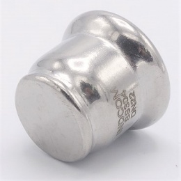 Záslepka (víčko), lisovací, F 22 mm, nerez