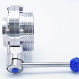 závitová/navařovací přímá klapka, typ G-S, DN 65